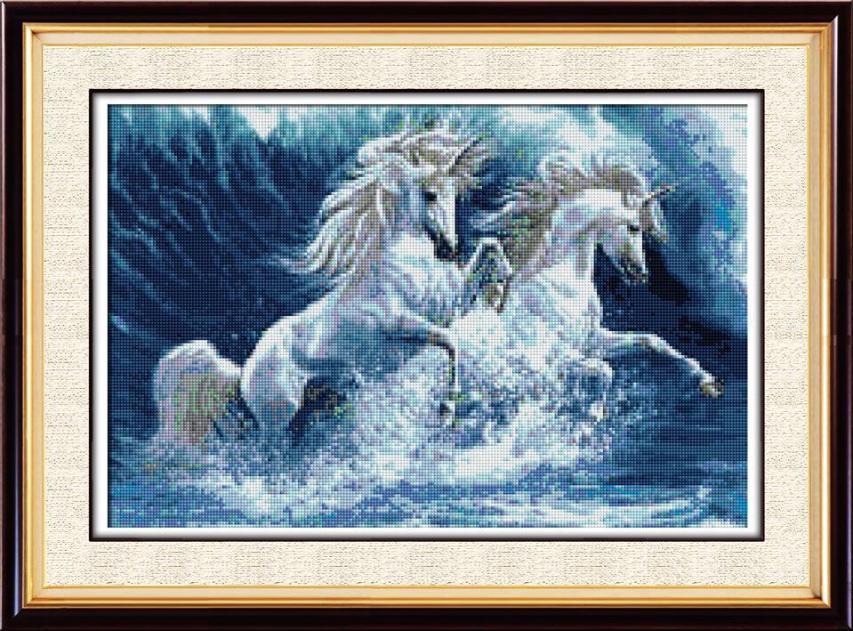 Алмазная мозаика Пара единорогов Dream Art 30203 41x56см 29 цветов, квадр.стразы, полная зашивка. Набор алмазной вышивки
Алмазная мозаика Пара единорогов Dream Art 30203 41x56см 29 цветов, квадр.стразы, полная зашивка. Набор алмазной вышивки