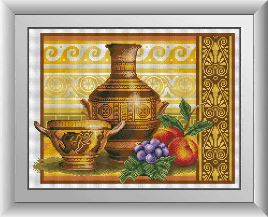 Алмазная мозаика Ваза с персиками Dream Art 30214 37x49см 27 цветов, квадр.стразы, полная зашивка. Набор алмазной вышивки
Алмазная мозаика Ваза с персиками Dream Art 30214 37x49см 27 цветов, квадр.стразы, полная зашивка. Набор алмазной вышивки
