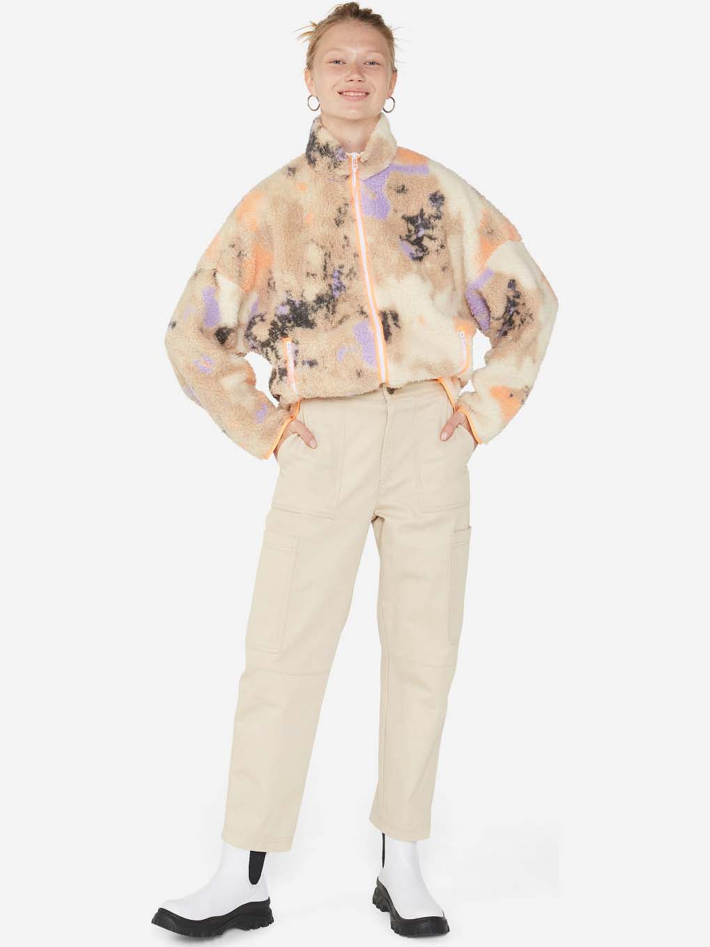 Джинсы Monki 8142771abr Светло-бежевые, Джинсы Monki 8142771abr 46 Светло-бежевые