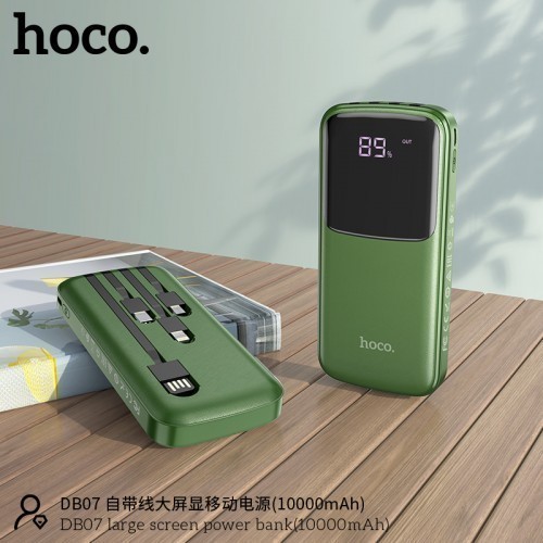 Павербанк Hoco Cable Needed 10000mAh |Lightning,Type-C, Micro-USB Cable| green
Павербанк Hoco Cable Needed 10000mAh |Lightning,Type-C, Micro-USB Cable| green