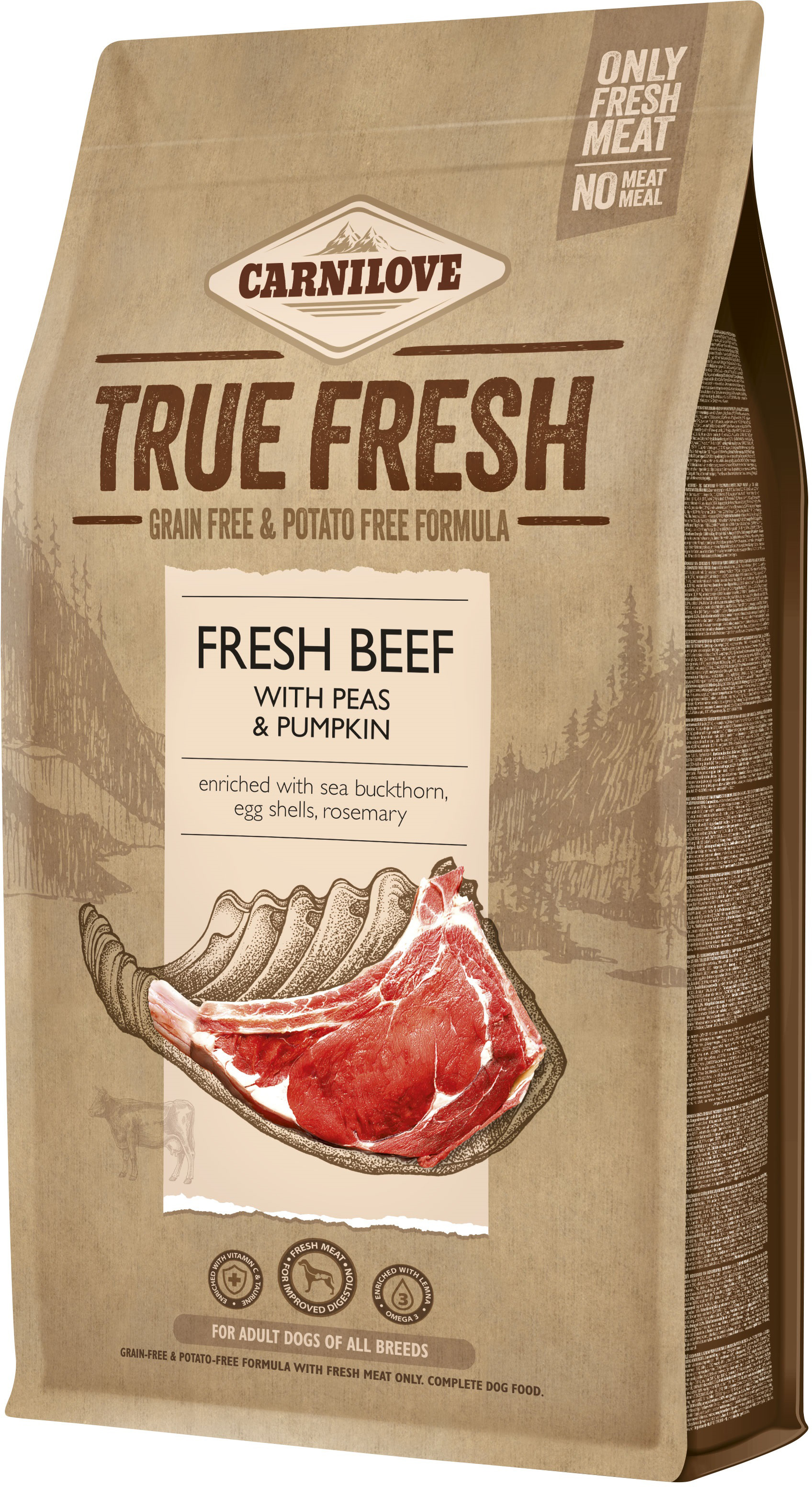 Сухой корм для собак Carnilove True Fresh BEEF for Adult dogs с говядиной 1.4 кг
Сухой корм для собак Carnilove True Fresh BEEF for Adult dogs с говядиной 1.4 кг