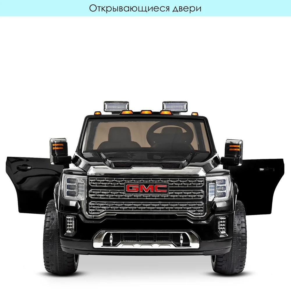 Электромобиль GMC Sierra для детей. С 4 моторами 35W и пультом дистанционного управления. Крашеный. Черный
Электромобиль GMC Sierra для детей. С 4 моторами 35W и пультом дистанционного управления. Крашеный. Черный