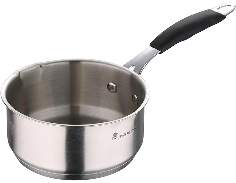 Ковш MasterPro Foodies 16см, 1.3л из нержавеющей стали с силиконовой накладкой Soft Touch MasterPro BGMP-1590
Ковш MasterPro Foodies 16см, 1.3л из нержавеющей стали с силиконовой накладкой Soft Touch MasterPro BGMP-1590