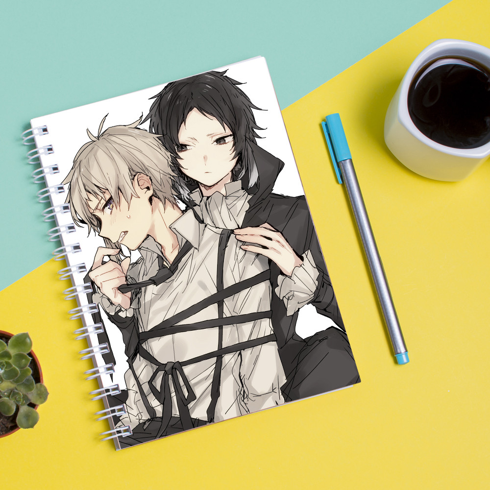 Скетчбук (Sketchbook) для рисования с принтом "Bungou Stray Dogs - Бродячие псы 12"
Скетчбук (Sketchbook) для рисования с принтом "Bungou Stray Dogs - Бродячие псы 12"