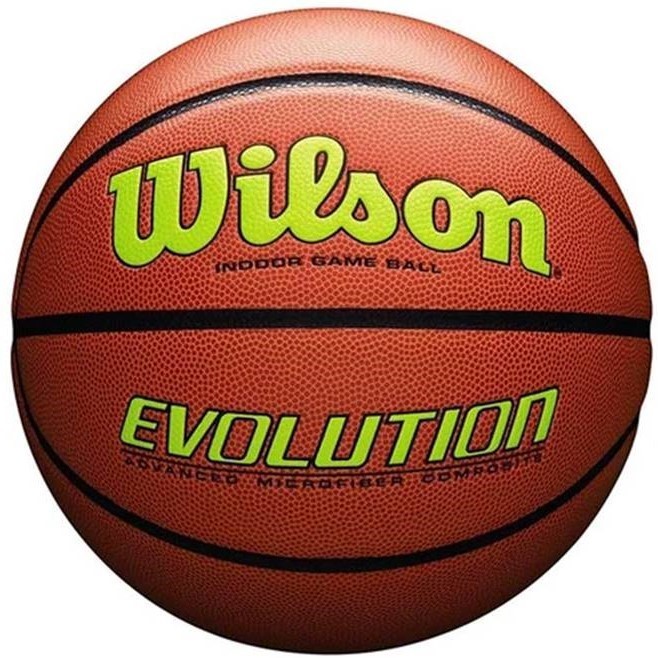Мяч баскетбольный Wilson Evolution размер 7 композитная кожа коричневый (WTB0595XB0703)
Мяч баскетбольный Wilson Evolution размер 7 композитная кожа коричневый (WTB0595XB0703)