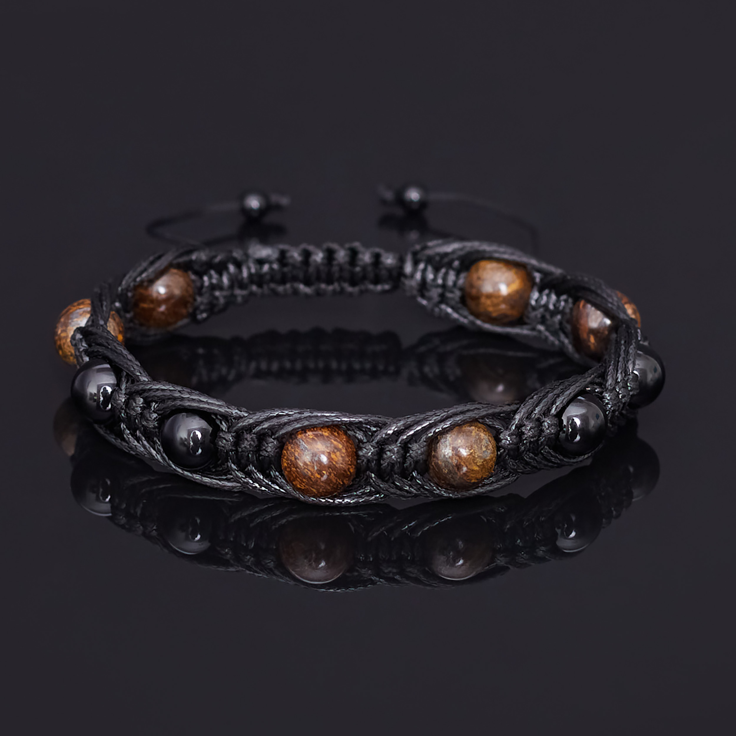 Чоловічий браслет O`LORCAIN із бронзиту та агату LORAN розмір 23
Чоловічий браслет O`LORCAIN із бронзиту та агату LORAN розмір 23