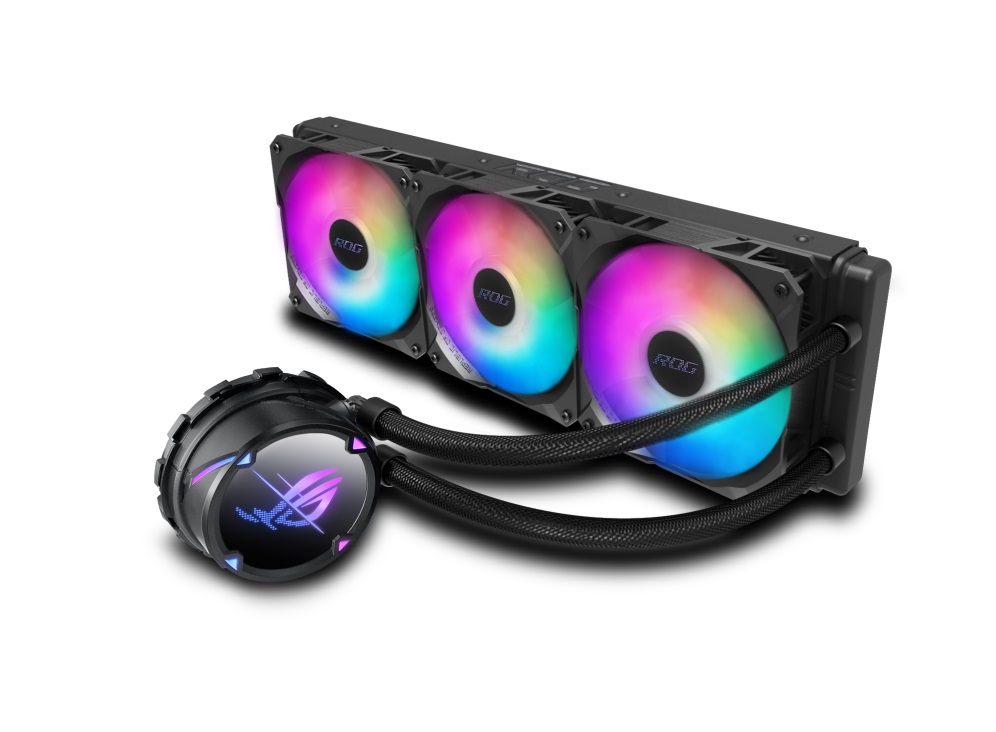 Система водяного охлаждения Asus ROG Strix LC II 360 ARGB (90RC00F1-M0UAY0), Intel:2066, 2011, 1700, 1200, 1150, 1151, 1155, 1156, AMD:AM4/TR4, 394х121х27, 4-pin
Система водяного охлаждения Asus ROG Strix LC II 360 ARGB (90RC00F1-M0UAY0), Intel:2066, 2011, 1700, 1200, 1150, 1151, 1155, 1156, AMD:AM4/TR4, 394х121х27, 4-pin