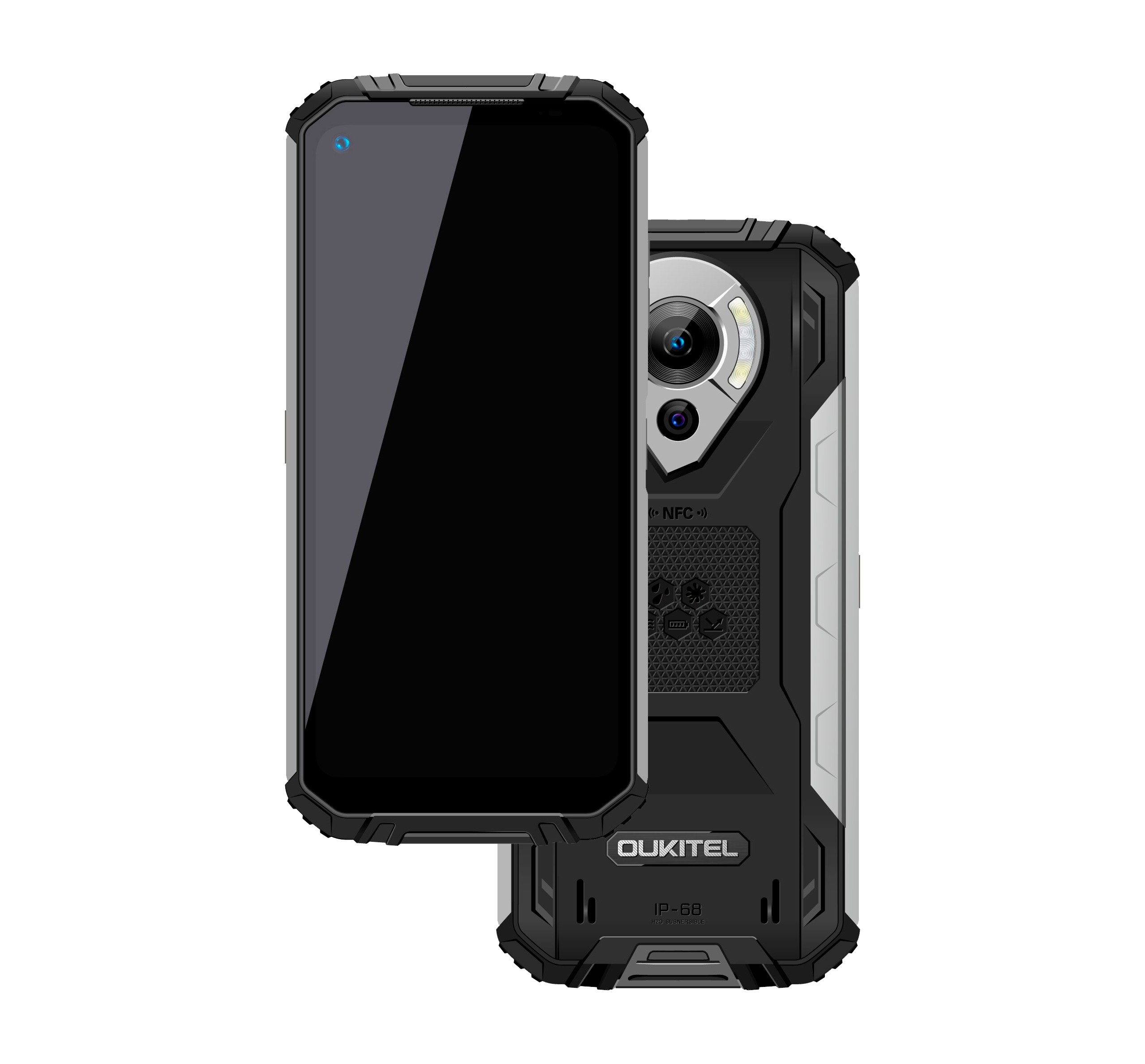 Мобільний телефон OUKITEL WP16 black Night vision 8/128Gb IP69K 6.39" NFC 10600mAh
Мобільний телефон OUKITEL WP16 black Night vision 8/128Gb IP69K 6.39" NFC 10600mAh