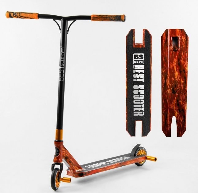 Самокат трюковый Best Scooter BS-77225 HIC-система, ПЕГИ, алюминиевый диск и дека с ПРИНТОМ, колёса PU, d=110мм, ширина руля - 60 см, в коробке
Самокат трюковый Best Scooter BS-77225 HIC-система, ПЕГИ, алюминиевый диск и дека с ПРИНТОМ, колёса PU, d=110мм, ширина руля - 60 см, в коробке