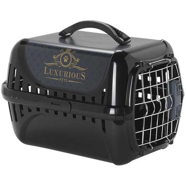 Переноска Moderna Trendy Runner Luxurious Pets для кошек c металлической дверцей и замком, 49,4х32,2х30,4 см, черная
Переноска Moderna Trendy Runner Luxurious Pets для кошек c металлической дверцей и замком, 49,4х32,2х30,4 см, черная
