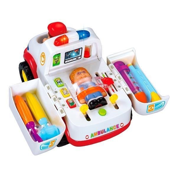 Музыкальная игрушка Скорая помощь со звуковыми и световыми эффекты Multifunctional (T-836)
Музыкальная игрушка Скорая помощь со звуковыми и световыми эффекты Multifunctional (T-836)
