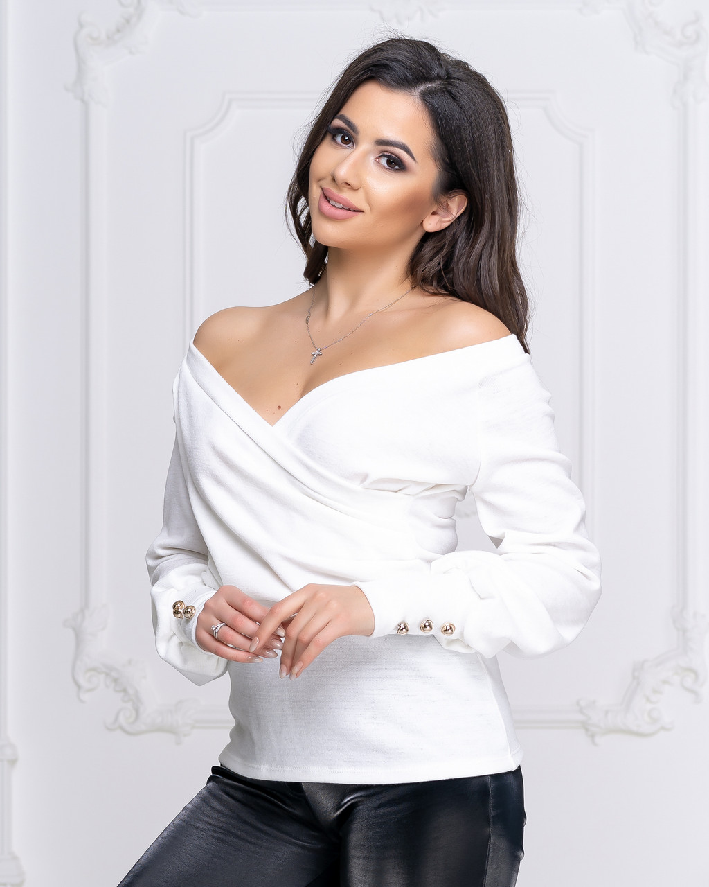 Женский пуловер из ангоры Fashion Girl "Джемма" - молочный, Женский пуловер из ангоры Fashion Girl "Джемма" 42-44 молочный
Женский пуловер из ангоры Fashion Girl "Джемма" - молочный, Женский пуловер из ангоры Fashion Girl "Джемма" 42-44 молочный
