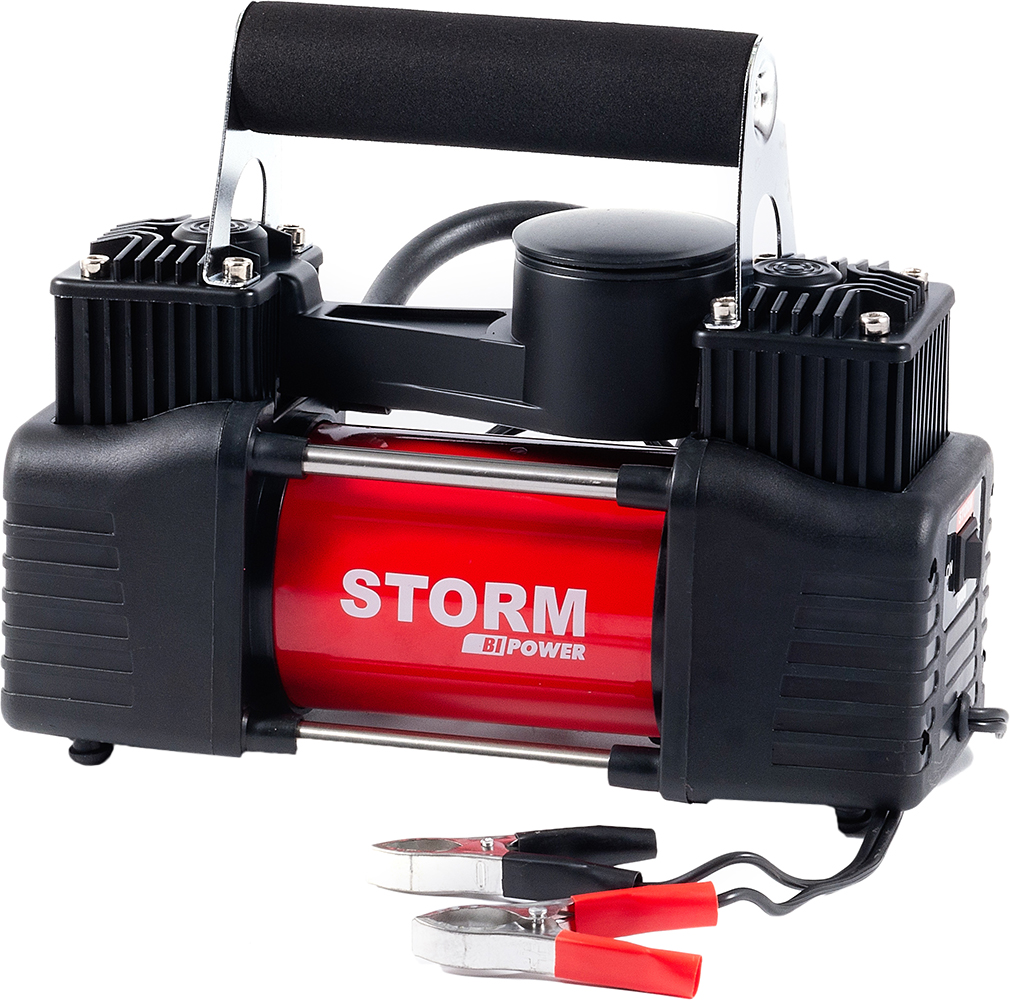 Автокомпресор Storm Bi-Power 2-циліндровий із затискачами АКБ 10 Атм 85 л/хв 360 Вт
Автокомпресор Storm Bi-Power 2-циліндровий із затискачами АКБ 10 Атм 85 л/хв 360 Вт