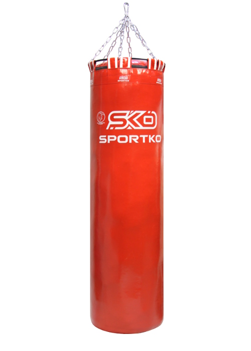 Мешок боксерский Sportko ПВХ МП02 / h-150см ᴓ-45см вес 65-75кг с кольцом Красный
Мешок боксерский Sportko ПВХ МП02 / h-150см ᴓ-45см вес 65-75кг с кольцом Красный