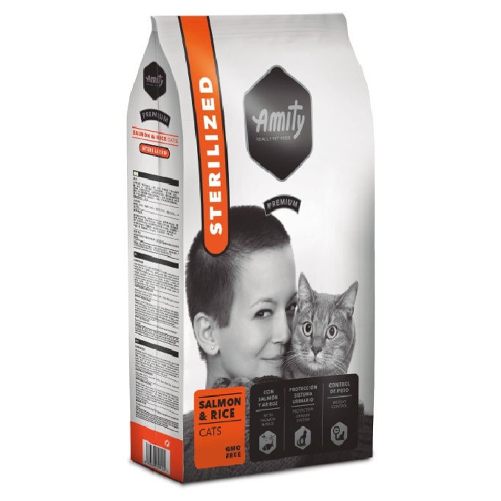 Корм для стерилизованных котов AMITY Sterilized Salmon с лососем 10кг/уп 115STERSALM
Корм для стерилизованных котов AMITY Sterilized Salmon с лососем 10кг/уп 115STERSALM