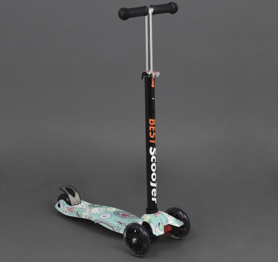 Детский самокат Best Scooter 4 светящихся колеса алюминевая трубка руля диаметром 12см (1398)
Детский самокат Best Scooter 4 светящихся колеса алюминевая трубка руля диаметром 12см (1398)
