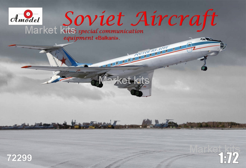 Пассажирский самолет Туполев Ту-134АК с спецтехникой "Балканы" 1:72 AMODEL (AMO72299)
Пассажирский самолет Туполев Ту-134АК с спецтехникой "Балканы" 1:72 AMODEL (AMO72299)