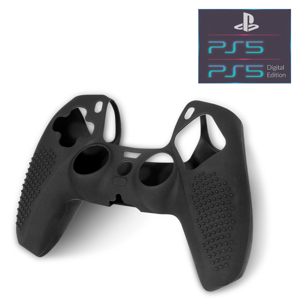 Силиконовый защитный черный чехол OIVO для геймпада DualSense Sony PlayStation PS5 / PS5 Digital Edition
Силиконовый защитный черный чехол OIVO для геймпада DualSense Sony PlayStation PS5 / PS5 Digital Edition