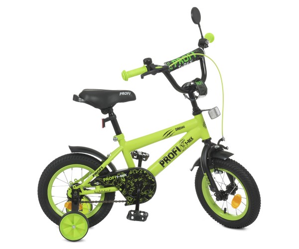 Велосипед двухколесный Profi Dino, SKD75 12 дюймов, со звоночком, фонариком, Y1271, Зеленый
Велосипед двухколесный Profi Dino, SKD75 12 дюймов, со звоночком, фонариком, Y1271, Зеленый