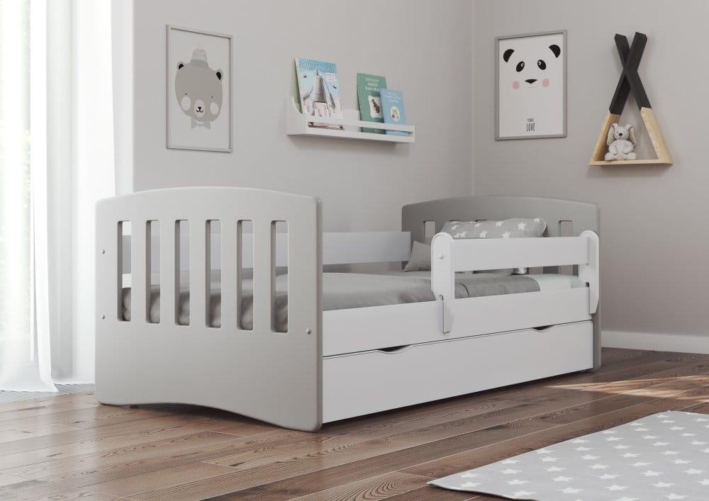 Кроватка детская Kocot Kids Classic 1 Mix Серый/Белый 180 х 80 см односпальная с перилами и ящиком на колесах + ламели FLEX
Кроватка детская Kocot Kids Classic 1 Mix Серый/Белый 180 х 80 см односпальная с перилами и ящиком на колесах + ламели FLEX