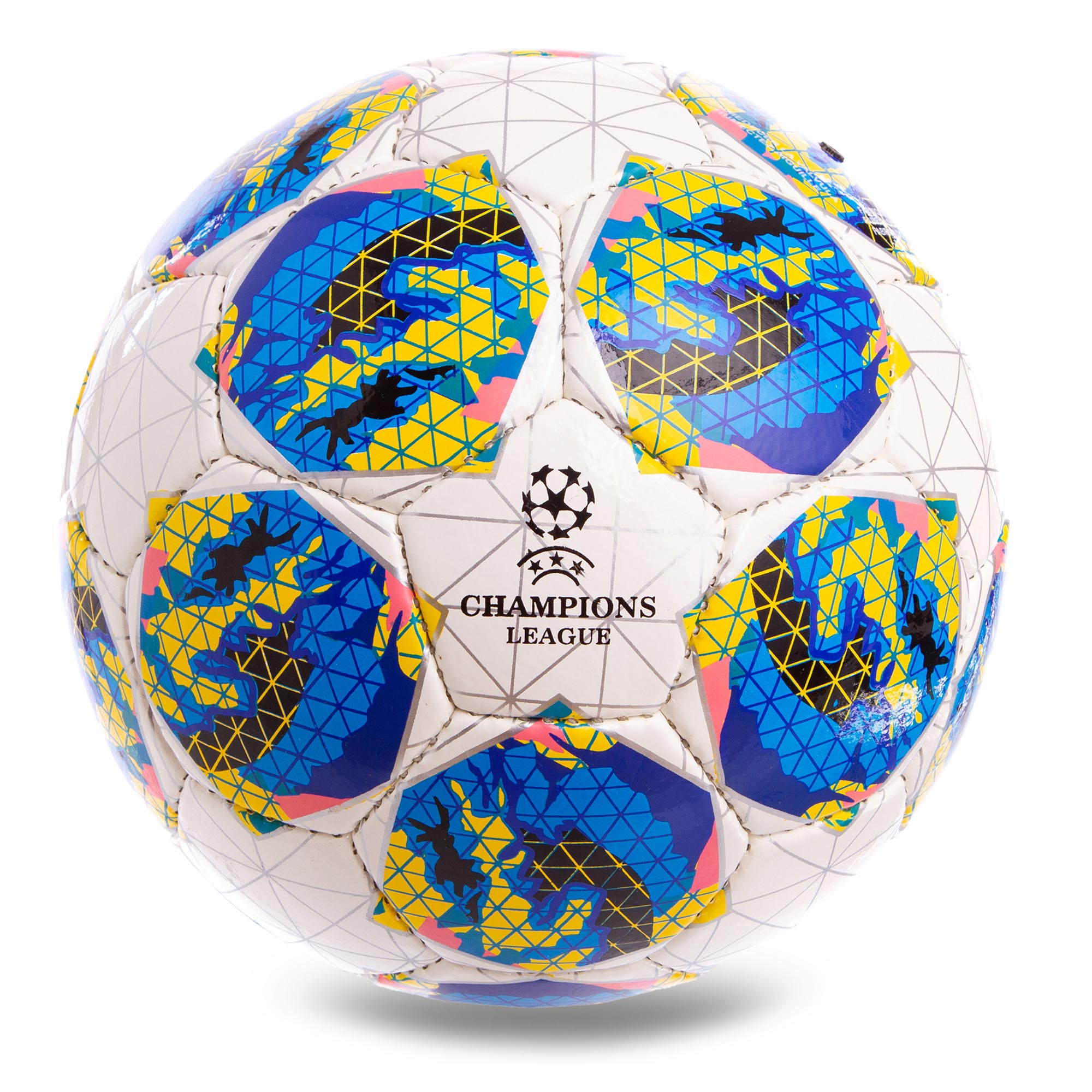 Мяч футбольный №5 PU ламин. CHAMPIONS LEAGUE FB-0645 /2 (№5, 5 сл., сшит вручную)
Мяч футбольный №5 PU ламин. CHAMPIONS LEAGUE FB-0645 /2 (№5, 5 сл., сшит вручную)