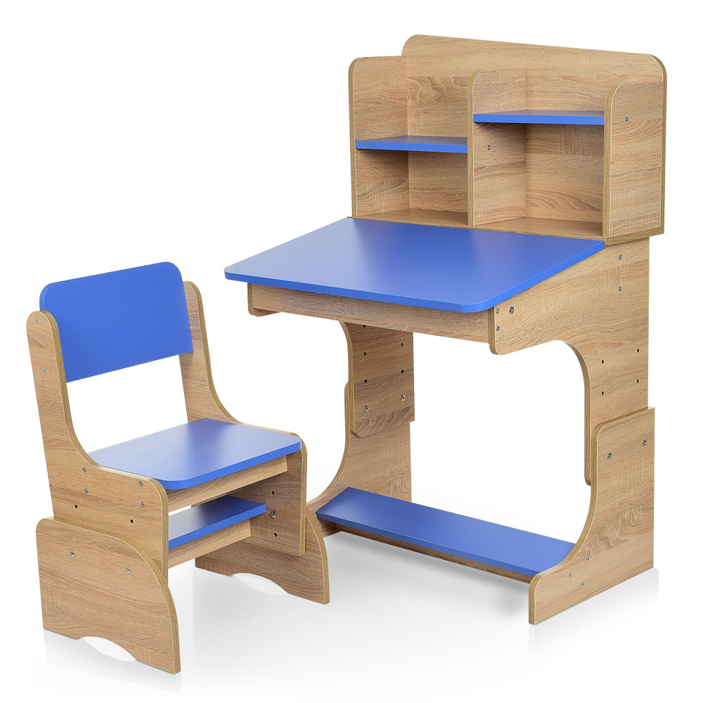Парта Bambi F 2071A-4 Wood / Blue (F 2071A) 
Парта Bambi F 2071A-4 Wood / Blue (F 2071A)