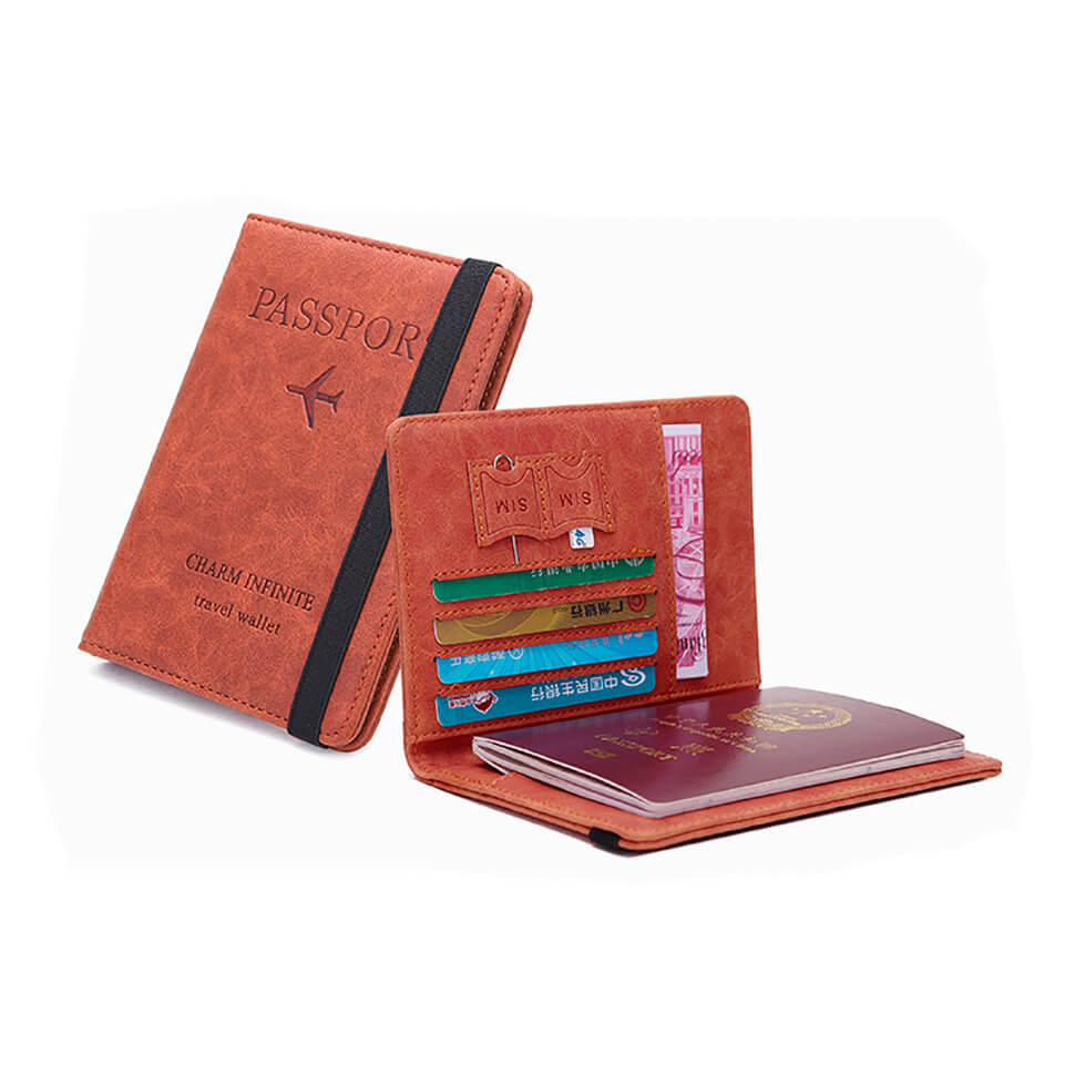 Кошелек-обложка с RFID защитой для паспорта Charm Infinite Travel Wallet Brown
Кошелек-обложка с RFID защитой для паспорта Charm Infinite Travel Wallet Brown