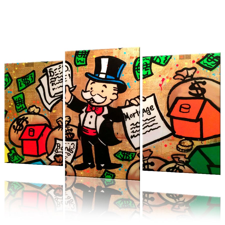 Алек Монополи модульная картина ADFM0003 размер 120 х 180 см
Алек Монополи модульная картина ADFM0003 размер 120 х 180 см