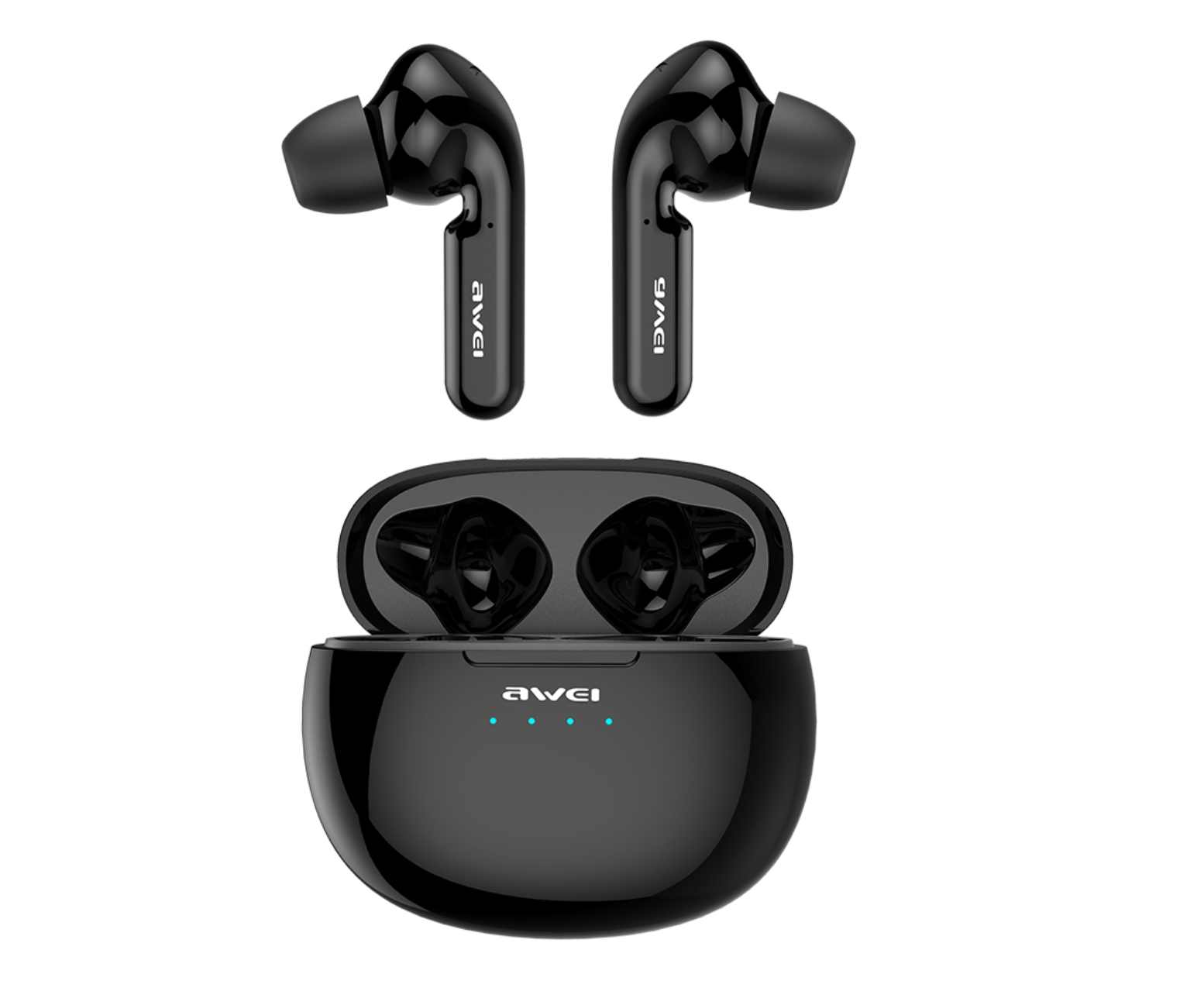Беспроводные Bluetooth наушники Awei TWS Sports T15 BT 5.0, 390mAh / 45mAh, IPX4 Black
Беспроводные Bluetooth наушники Awei TWS Sports T15 BT 5.0, 390mAh / 45mAh, IPX4 Black