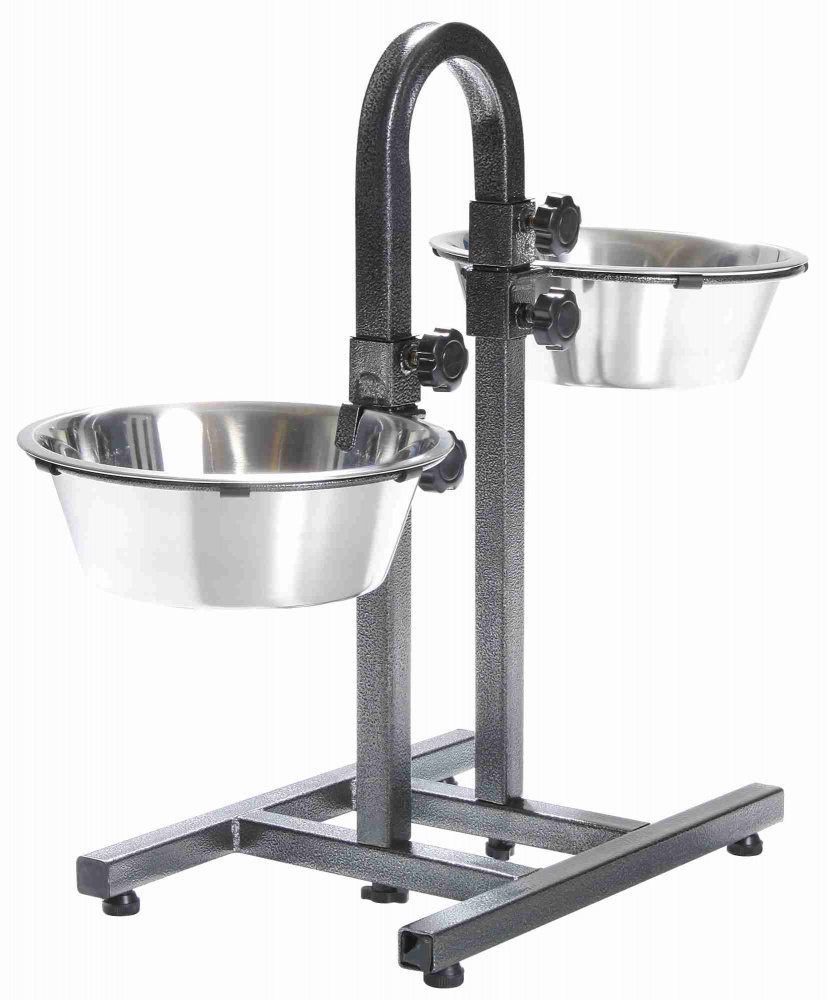 Стойка с двумя металлическими мисками Trixie для собак 2 × 2,8л х 24см (TX-2497)
Стойка с двумя металлическими мисками Trixie для собак 2 × 2,8л х 24см (TX-2497)