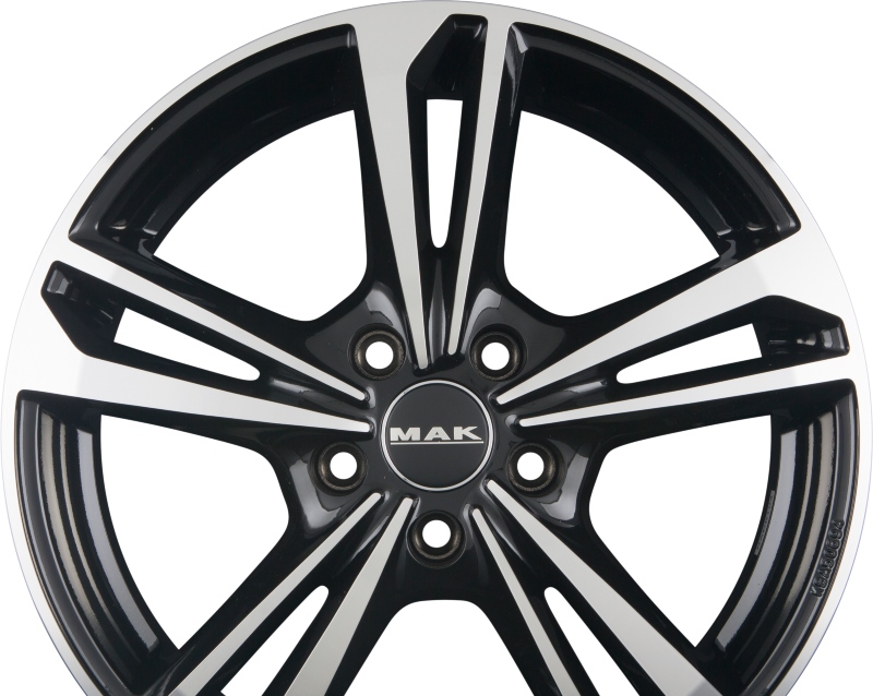 MAK EMBLEMA Black Mirror Face R16 W6 5 PCD5x112 ET45 DIA57 1 фото