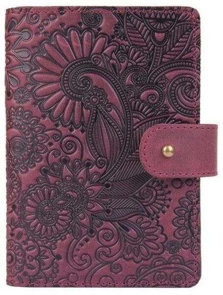 Обложка для паспорта из кожи Hi Art «Mehendi Art» PB-02/1 Shabby Plum Фиолетовый
Обложка для паспорта из кожи Hi Art «Mehendi Art» PB-02/1 Shabby Plum Фиолетовый