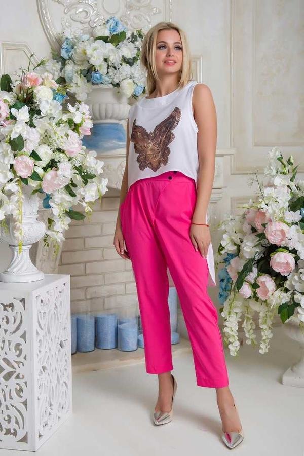Брюки FLFashion Таллин АБЕ 0194 розовые, Брюки FLFashion Таллин АБЕ 0194 48 розовые
Брюки FLFashion Таллин АБЕ 0194 розовые, Брюки FLFashion Таллин АБЕ 0194 48 розовые