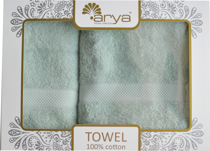 Набор полотенец для лица и тела Arya Miranda Soft 50*90 см + 70*140 см махровые банные в коробке мятный арт.TRK111000022981
Набор полотенец для лица и тела Arya Miranda Soft 50*90 см + 70*140 см махровые банные в коробке мятный арт.TRK111000022981