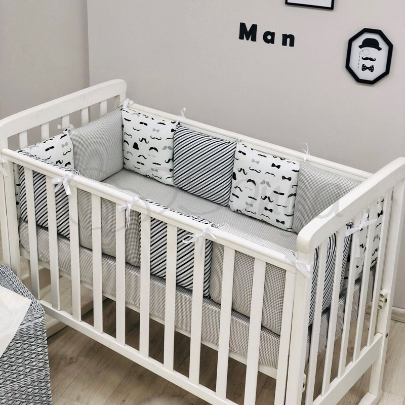 Комплект защита-бортики Маленькая соня Baby Усы поплин в кроватку стандарт/овал защита+простынь детский арт.0720400
Комплект защита-бортики Маленькая соня Baby Усы поплин в кроватку стандарт/овал защита+простынь детский арт.0720400
