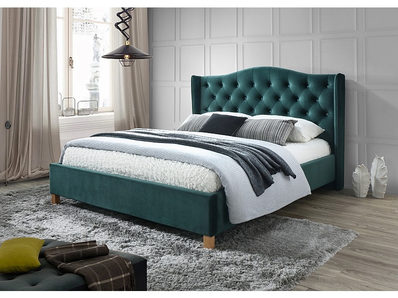 Кровать полуторная деревянная с мягким изголовьем Aspen Velvet 140x200 Signal зеленый (с каркасом, без матраса)
Кровать полуторная деревянная с мягким изголовьем Aspen Velvet 140x200 Signal зеленый (с каркасом, без матраса)