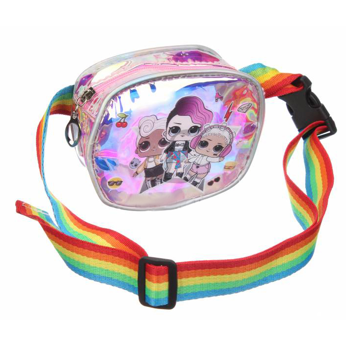 Сумка бананка детская для девочек с LOL Cappuccino Toys CT83-3387 многоцветная
Сумка бананка детская для девочек с LOL Cappuccino Toys CT83-3387 многоцветная