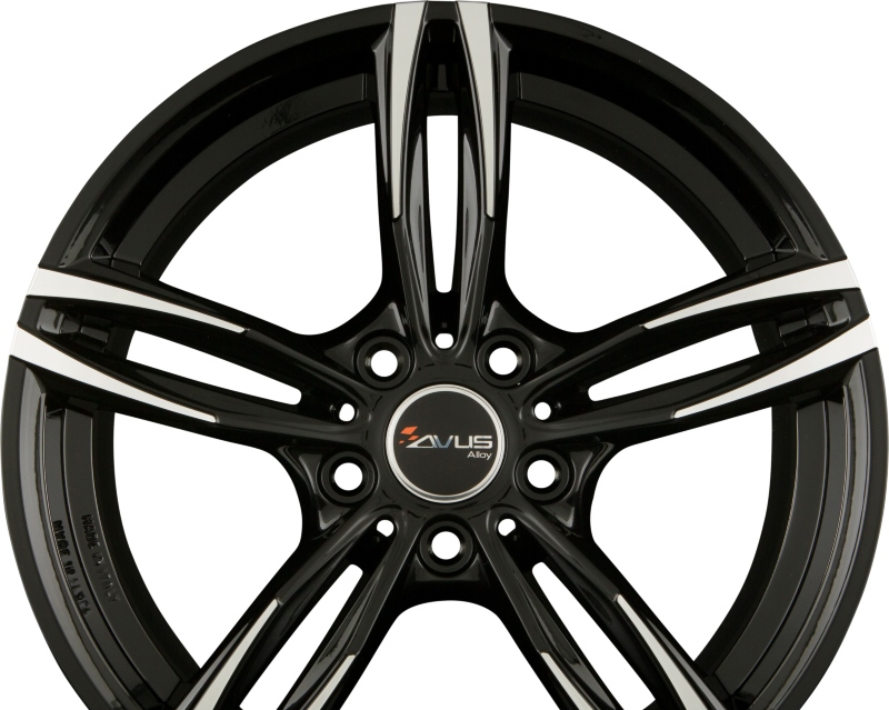 Avus Racing Ac Mb Black Polished R W Pcd X Et Dia