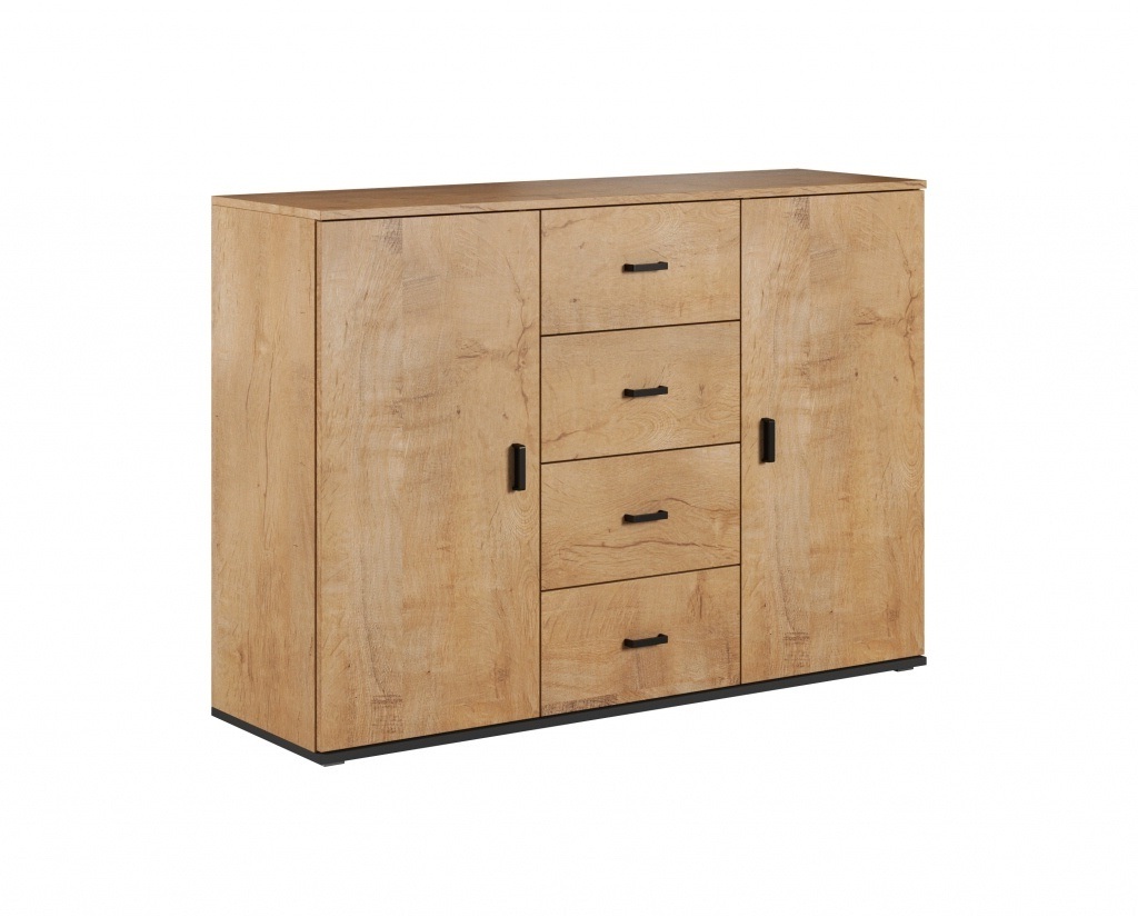 Комод в гостиную, в спальню из ламинированной ДСП и МДФ Uni/Сama Черный/Дуб Лефкас Сama Польша без подсветки
Комод в гостиную, в спальню из ламинированной ДСП и МДФ Uni/Сama Черный/Дуб Лефкас Сama Польша без подсветки