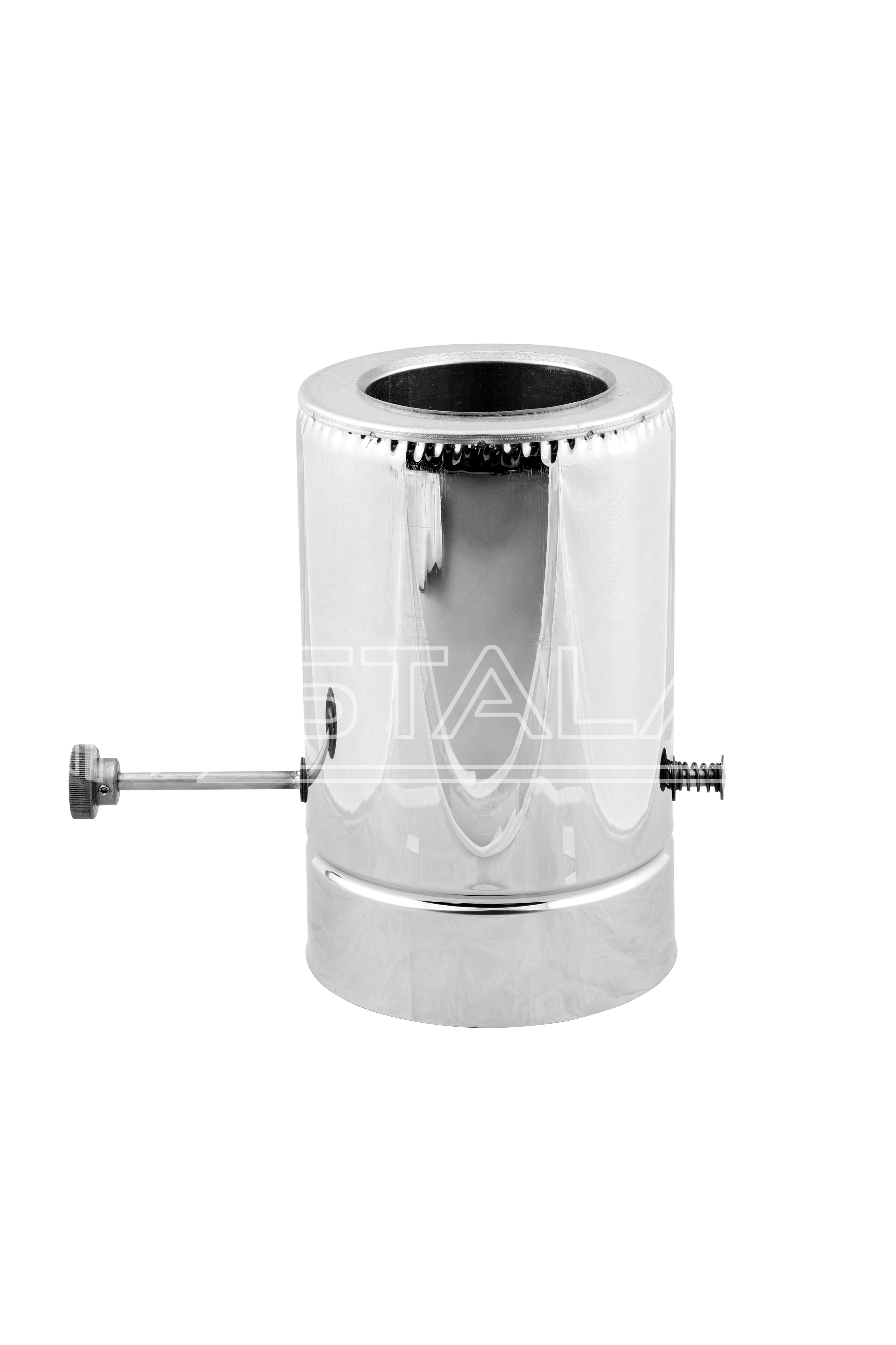 Кагла двустенная STALAR Standart thermo AISI 304 нерж/нерж диаметр Ø130/200 толщина 1 мм
Кагла двустенная STALAR Standart thermo AISI 304 нерж/нерж диаметр Ø130/200 толщина 1 мм