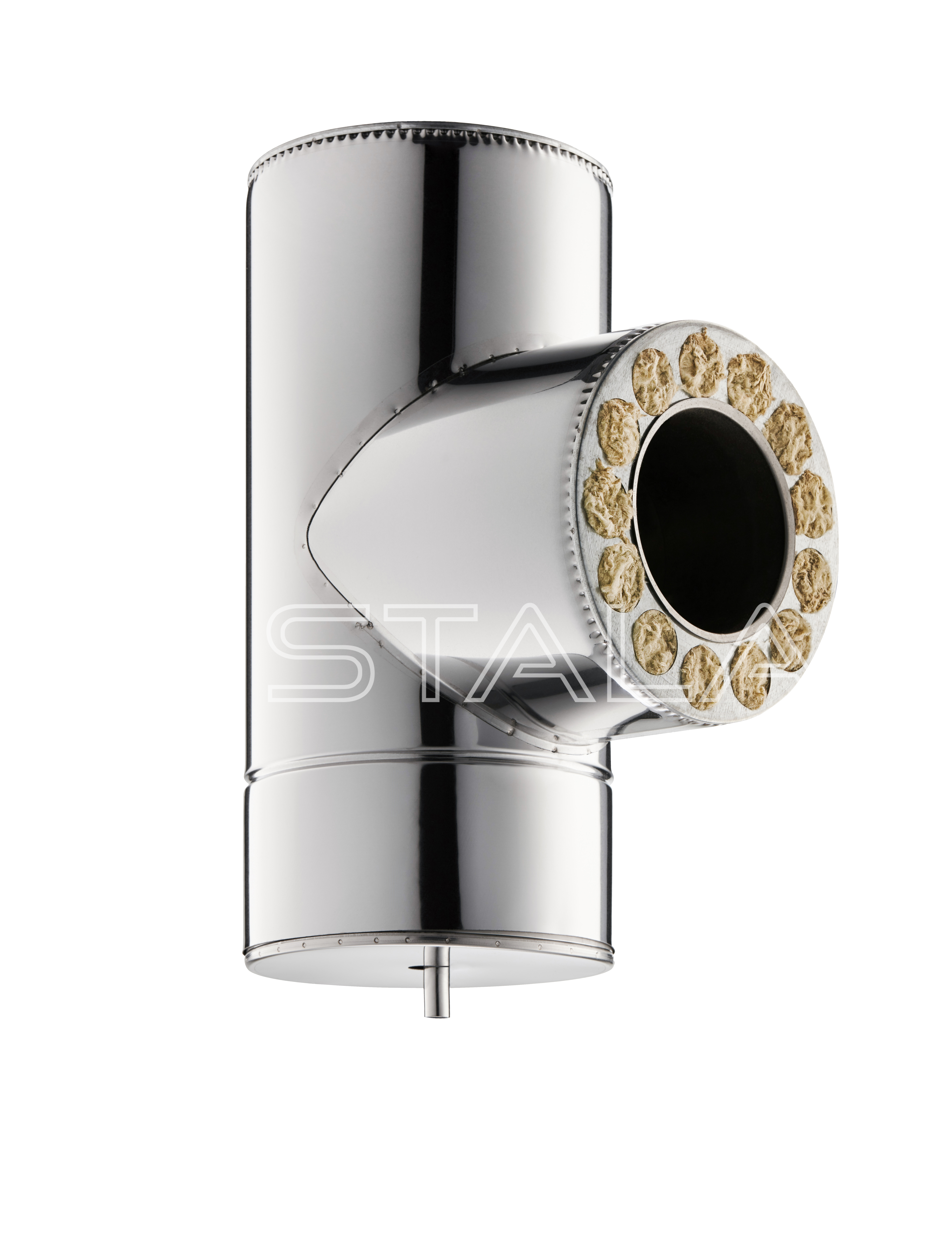 Тройник двустенный 90° STALAR Standart thermo AISI 304 нерж/нерж диаметр Ø140/200 толщина 0,5 мм
Тройник двустенный 90° STALAR Standart thermo AISI 304 нерж/нерж диаметр Ø140/200 толщина 0,5 мм