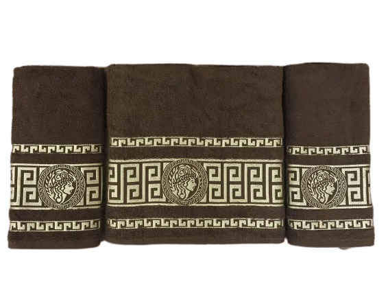 Набор махровых полотенец Gold Soft Life Версаче 50*90(2) и 70*140 коричневый (ts-02169)
Набор махровых полотенец Gold Soft Life Версаче 50*90(2) и 70*140 коричневый (ts-02169)