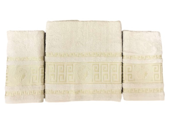 Набор махровых полотенец Gold Soft Life Версаче 50*90(2) и 70*140 бежевый (ts-02172)
Набор махровых полотенец Gold Soft Life Версаче 50*90(2) и 70*140 бежевый (ts-02172)