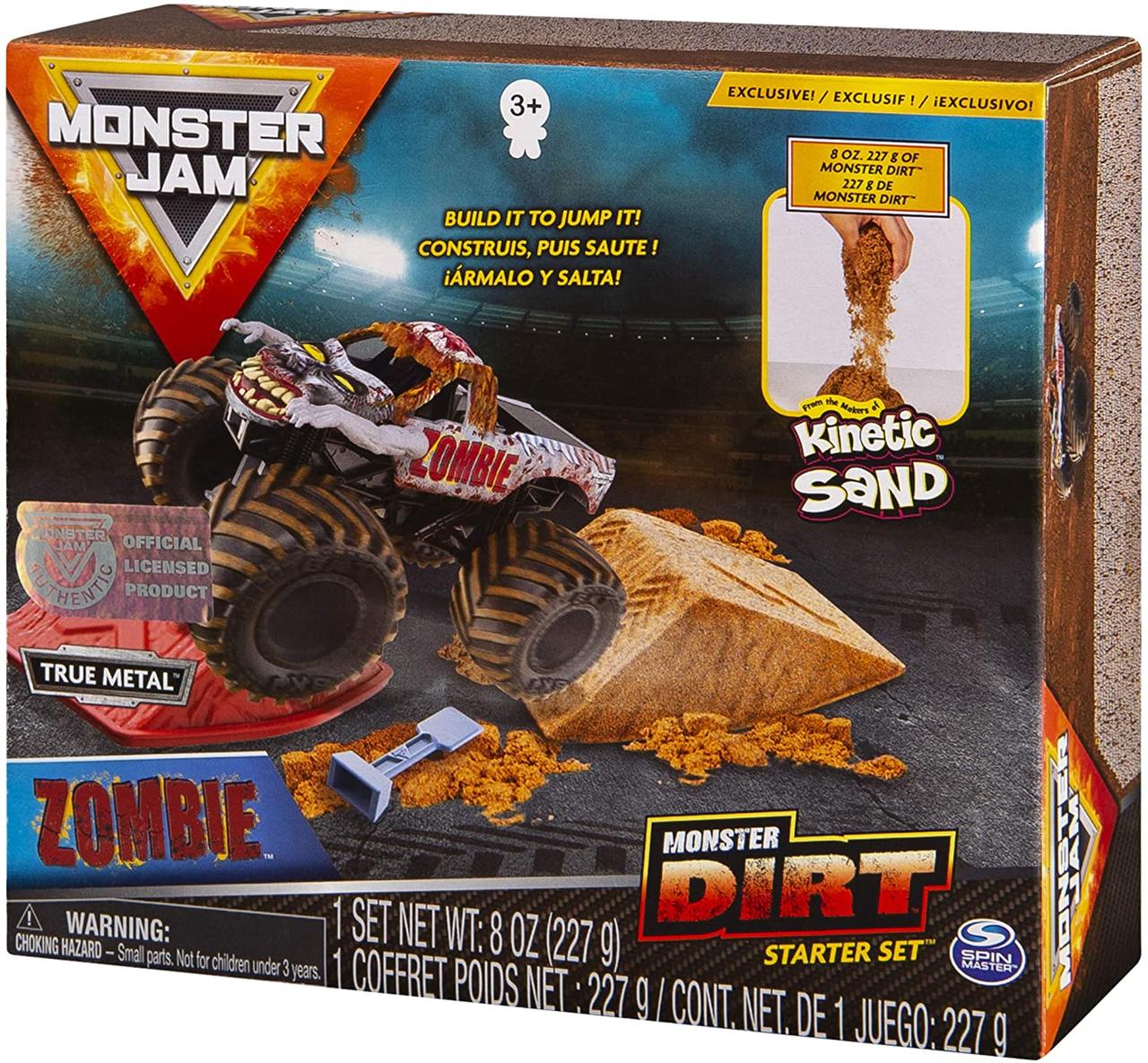 Ігровий набір Spin Master Monster Jam, Zombie Monster Dirt Starter Set і кінетичний пісок (6054800) (B00KGTT2JU)
Ігровий набір Spin Master Monster Jam, Zombie Monster Dirt Starter Set і кінетичний пісок (6054800) (B00KGTT2JU)