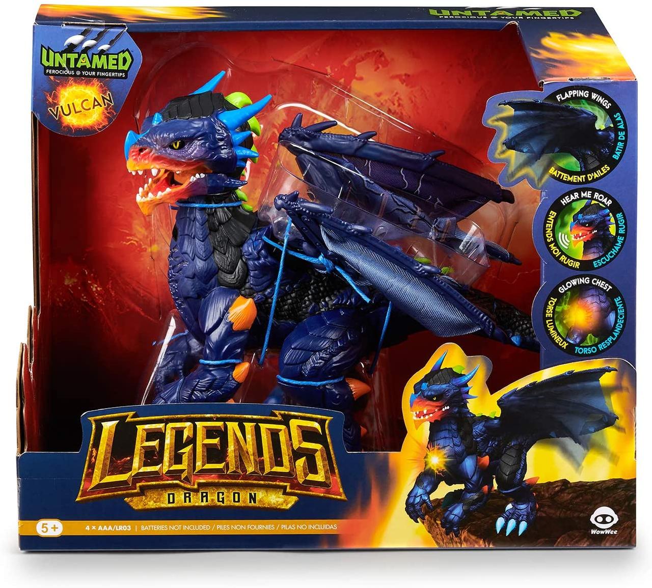 Інтерактивний дракон WowWee Untamed Legends Dragon - Vulcan Легенди Дракона Вулкана (3956) (B07NPK4SZD)
Інтерактивний дракон WowWee Untamed Legends Dragon - Vulcan Легенди Дракона Вулкана (3956) (B07NPK4SZD)