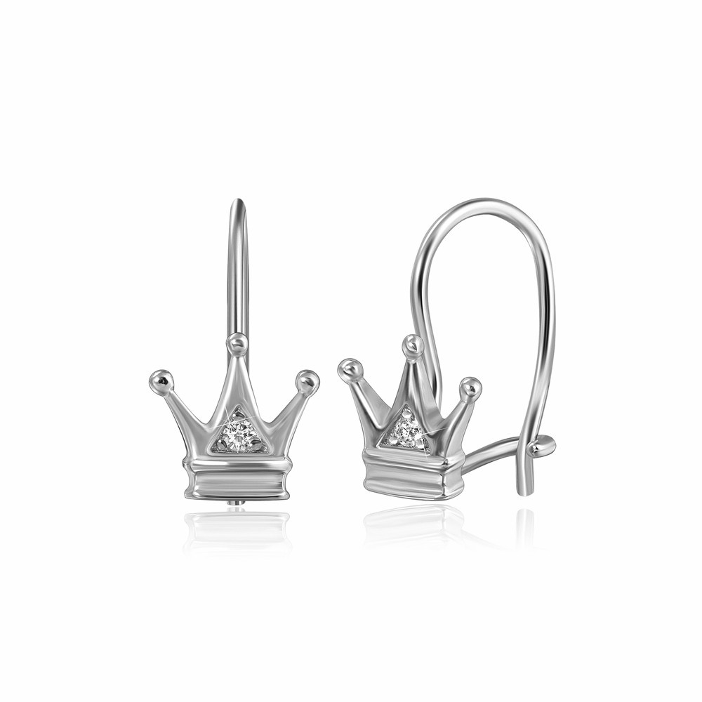 Серебряные серьги Silvex925 с фианитом "Корона" С2Ф/364, с французской застежкой
Серебряные серьги Silvex925 с фианитом "Корона" С2Ф/364, с французской застежкой