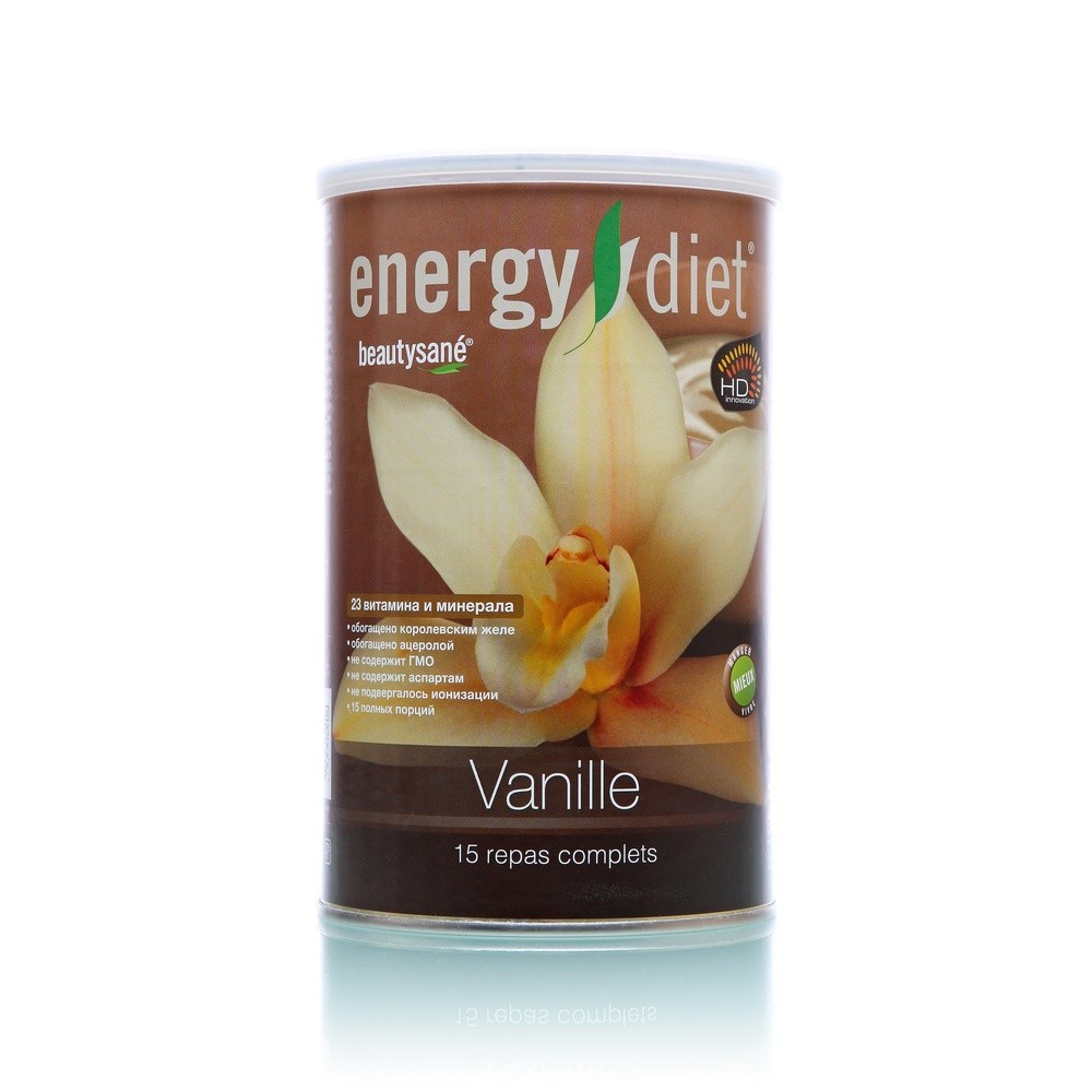 Коктейль Энерджи Диет Energy Diet HD 450 г Ваниль Сбалансированное питание (b225)
Коктейль Энерджи Диет Energy Diet HD 450 г Ваниль Сбалансированное питание (b225)