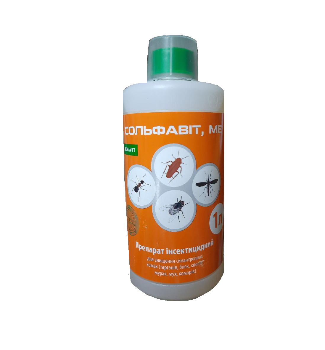 Препарат инсектицидный Сольфавит для борьбы с насекомыми 1 л Укрвит
Препарат инсектицидный Сольфавит для борьбы с насекомыми 1 л Укрвит