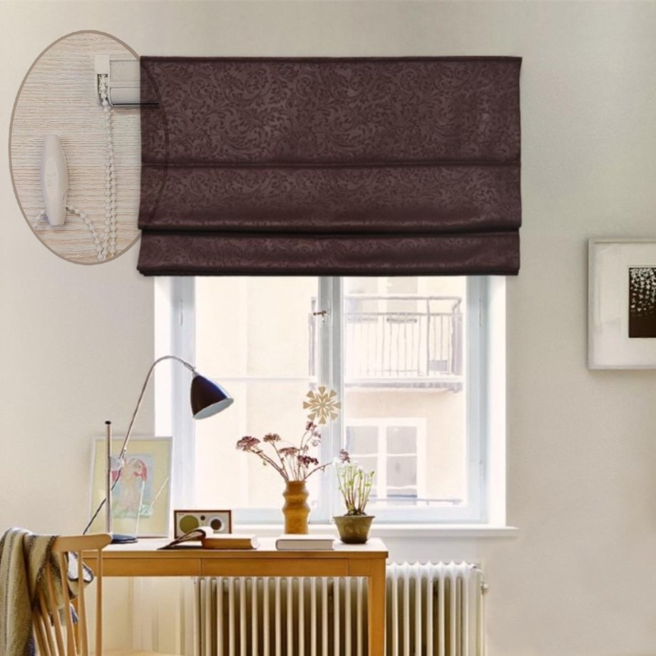 Римская штора система Lux Coullise InHt Блэкаут Monogram 13 Шоколадный 130х160 см
Римская штора система Lux Coullise InHt Блэкаут Monogram 13 Шоколадный 130х160 см