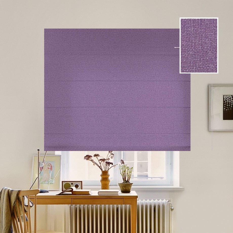 Римская штора система Lux Coullise InHt Рогожка Premium 536 Сиреневый 220х160 см
Римская штора система Lux Coullise InHt Рогожка Premium 536 Сиреневый 220х160 см